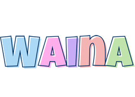 Waina pastel logo