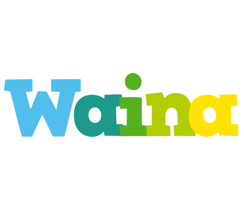 Waina rainbows logo