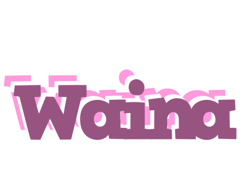 Waina relaxing logo