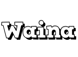 Waina snowing logo