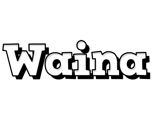 Waina snowing logo