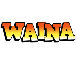 Waina sunset logo