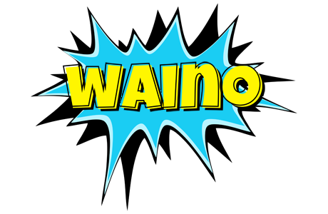 Waino amazing logo