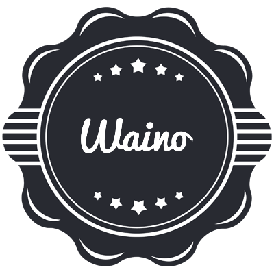 Waino badge logo