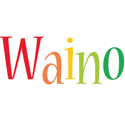 Waino birthday logo