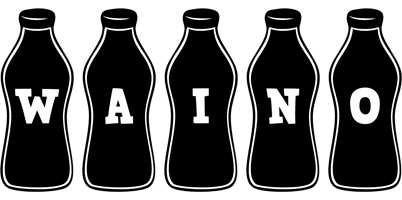 Waino bottle logo