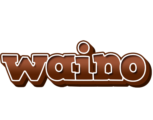 Waino brownie logo