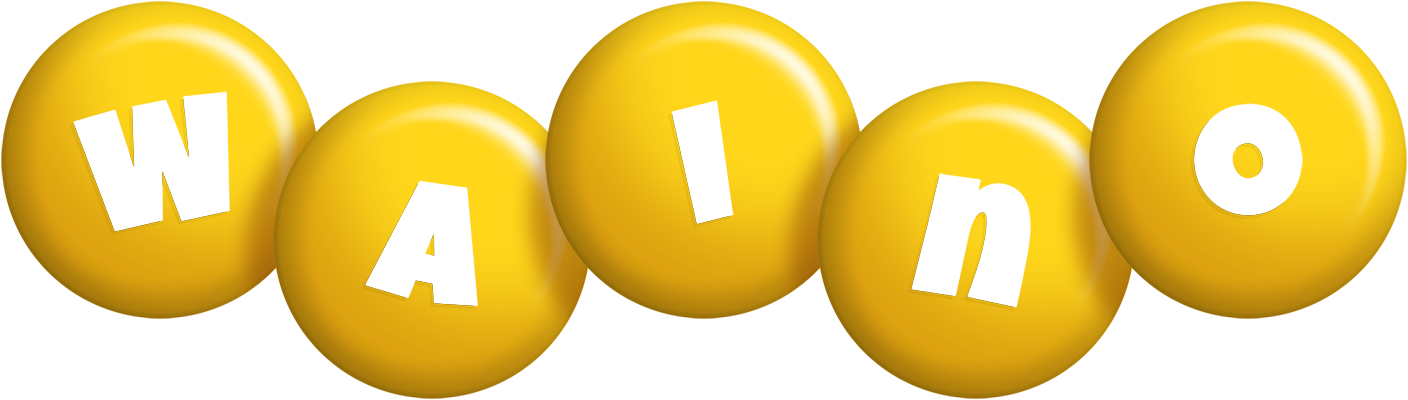 Waino candy-yellow logo