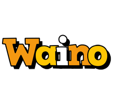 Waino cartoon logo