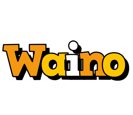 Waino cartoon logo