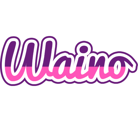 Waino cheerful logo