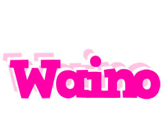 Waino dancing logo