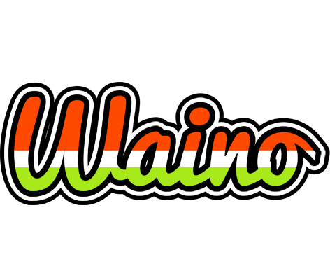 Waino exotic logo