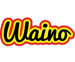 Waino flaming logo