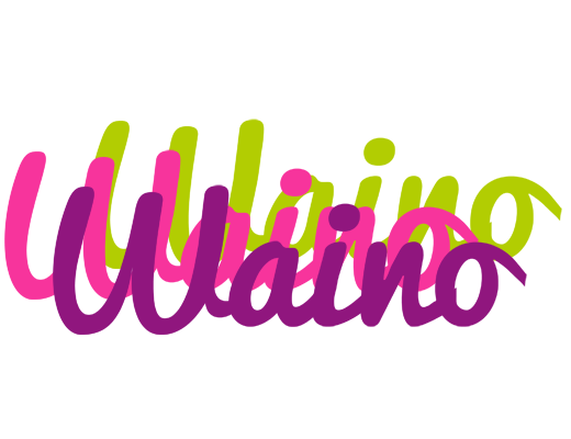 Waino flowers logo