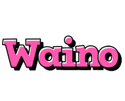 Waino girlish logo