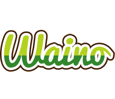 Waino golfing logo