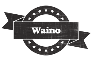 Waino grunge logo