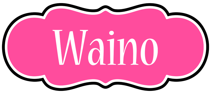Waino invitation logo