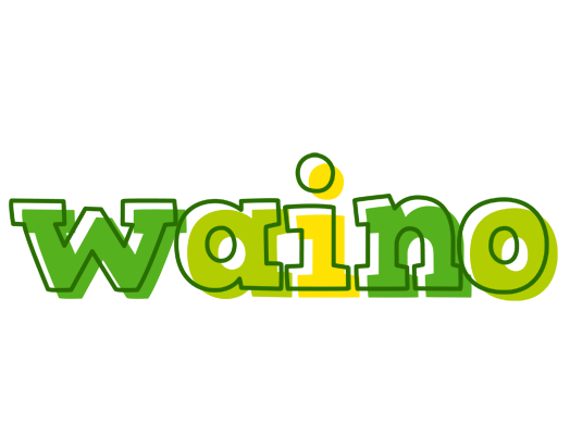 Waino juice logo