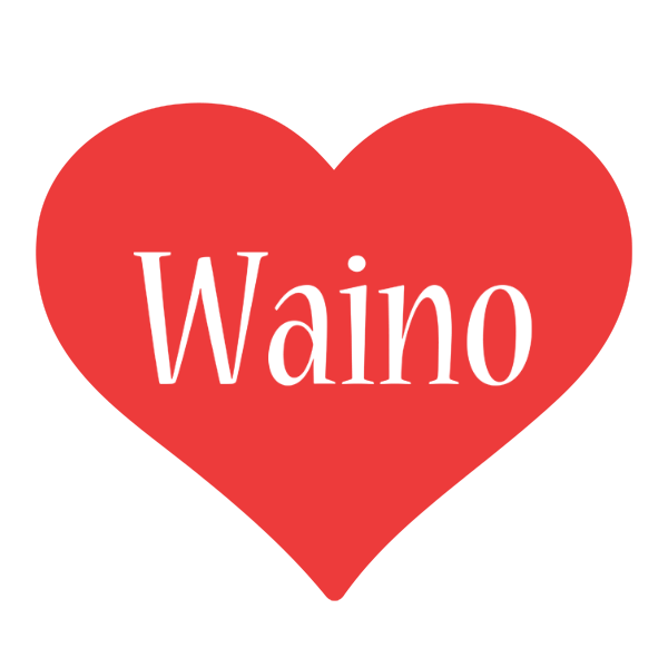Waino love logo