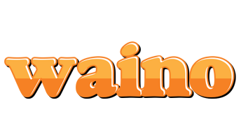 Waino orange logo