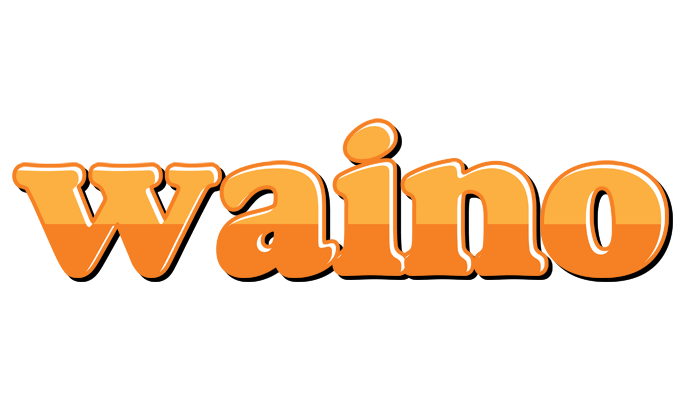Waino orange logo