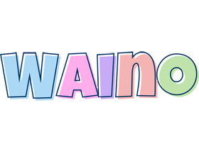 Waino pastel logo