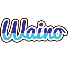 Waino raining logo