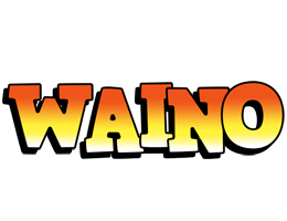 Waino sunset logo