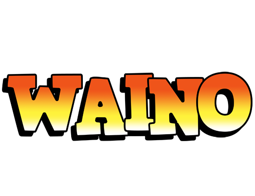 Waino sunset logo