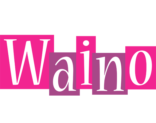 Waino whine logo