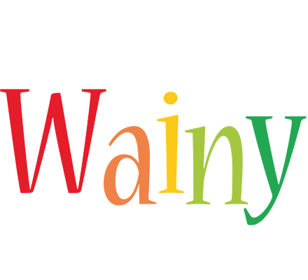 Wainy birthday logo