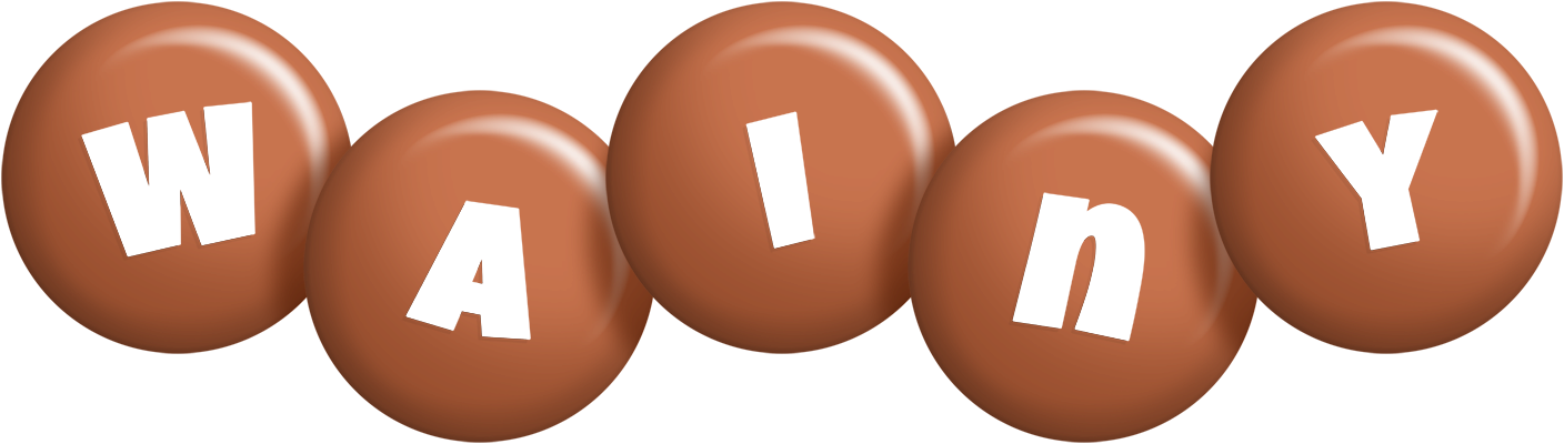 Wainy candy-brown logo