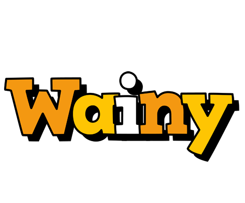 Wainy cartoon logo