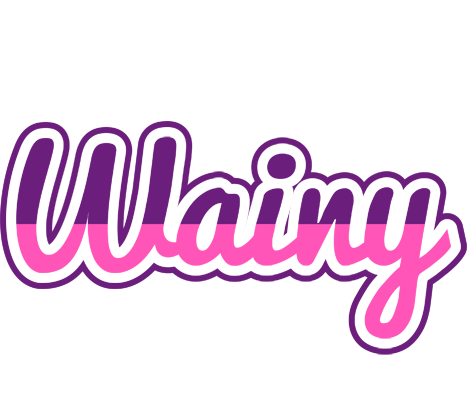 Wainy cheerful logo