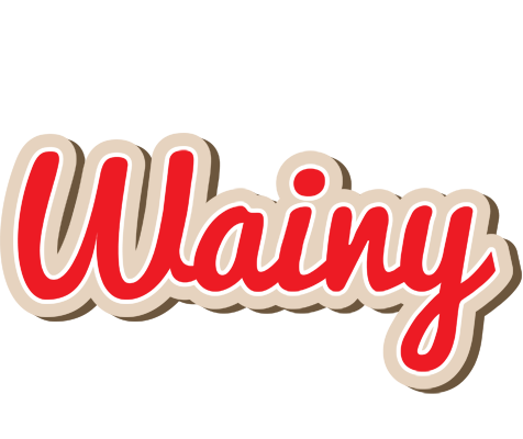 Wainy chocolate logo