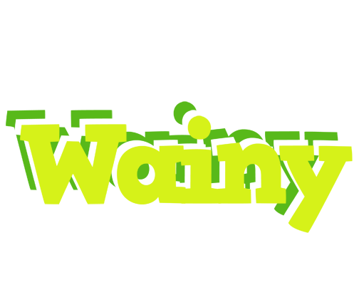 Wainy citrus logo