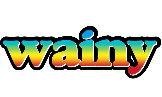 Wainy color logo