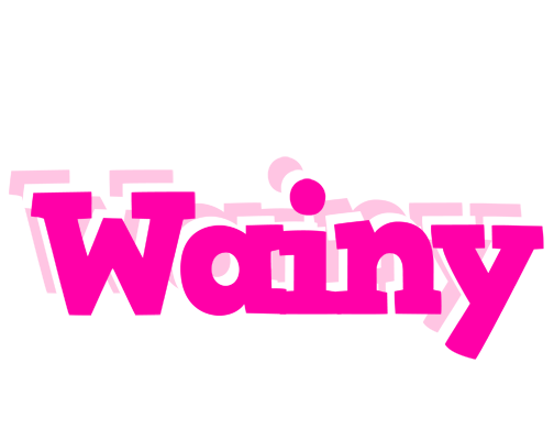 Wainy dancing logo