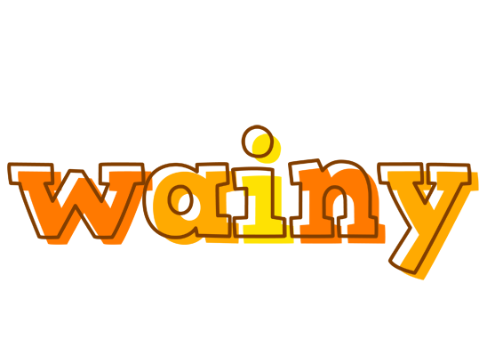 Wainy desert logo