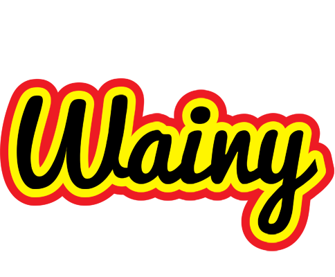 Wainy flaming logo
