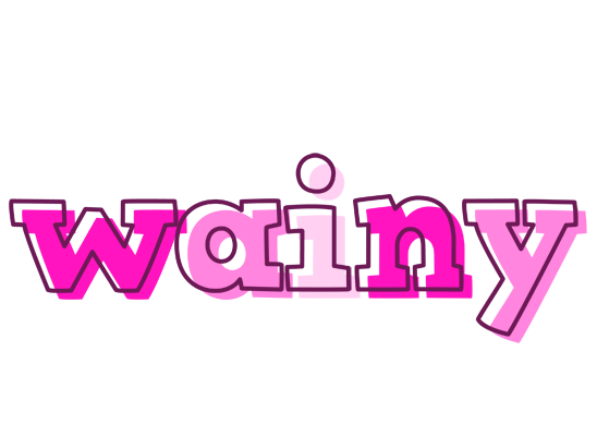 Wainy hello logo