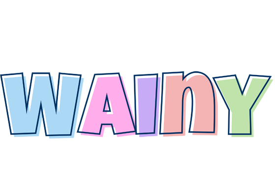 Wainy pastel logo