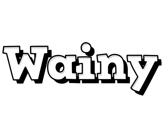 Wainy snowing logo