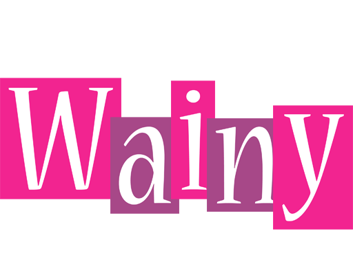 Wainy whine logo