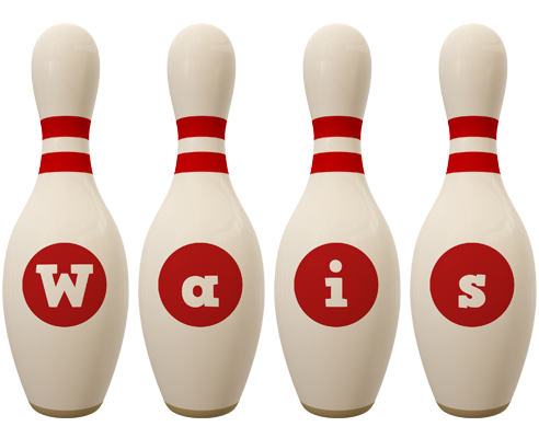 Wais bowling-pin logo