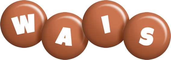 Wais candy-brown logo