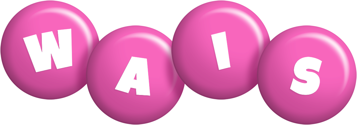 Wais candy-pink logo