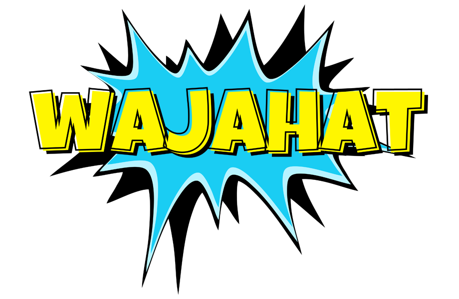 Wajahat amazing logo
